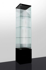 Витрина стеклянная квадратная с накопителем <br />«ВК-1»