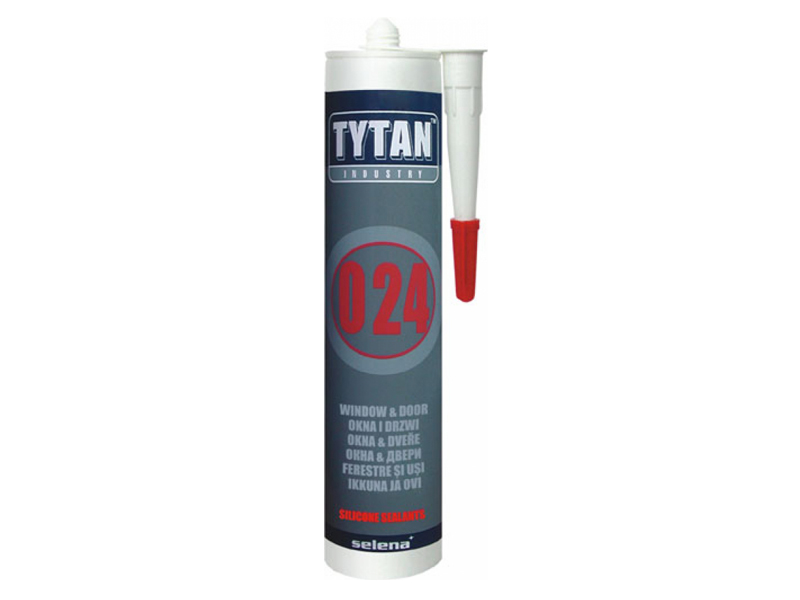Герметик силиконовый нейтральный Tytan Industry О24 бесцветный 310 мл